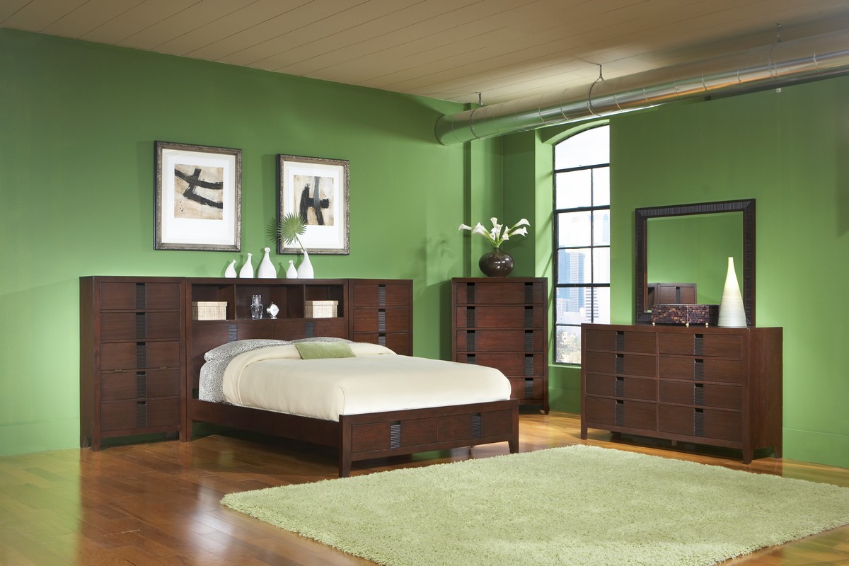 Homelegance Bridgewater Platform Wall Bedroom Set