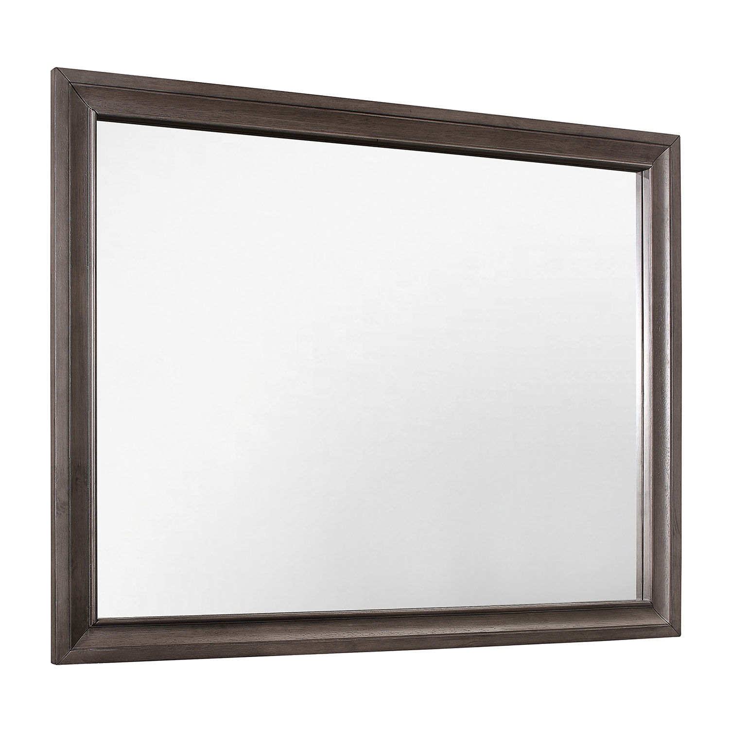 Homelegance Luster Mirror - Gray and Silver Glitter