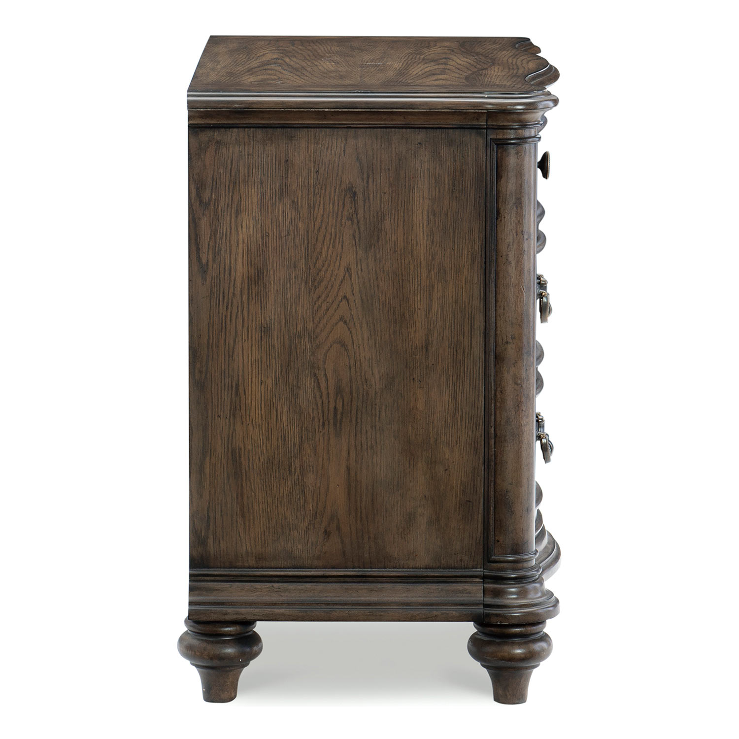 Homelegance Heath Court Night Stand - Brown Oak