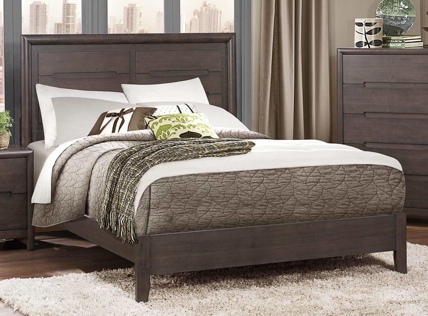 Homelegance Lavinia Bed - Weathered Grey