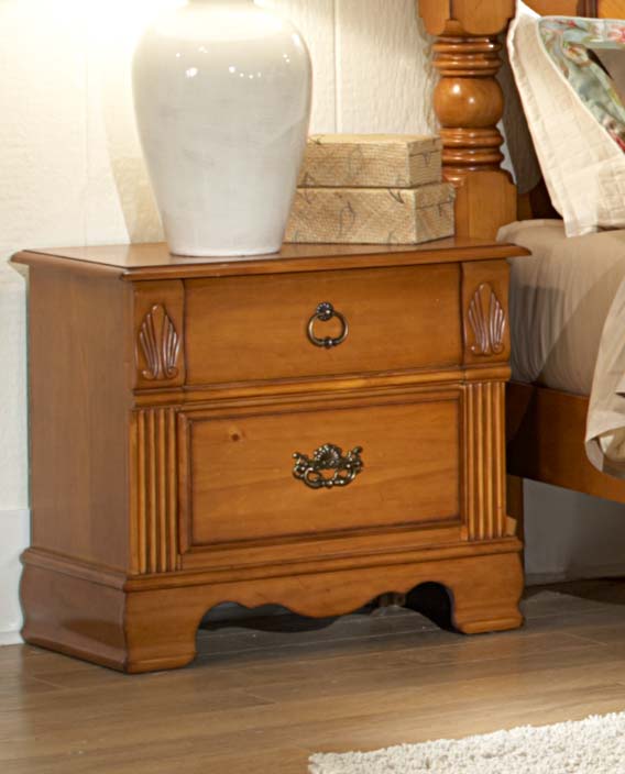Homelegance Archdale Night Stand - Pine Homelegance Archdale Night Stand - Pine