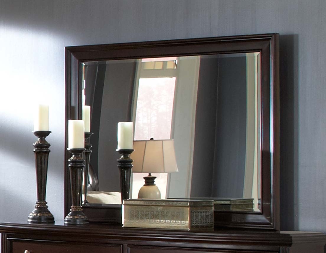 Homelegance Wrentham Mirror - Dark Brown