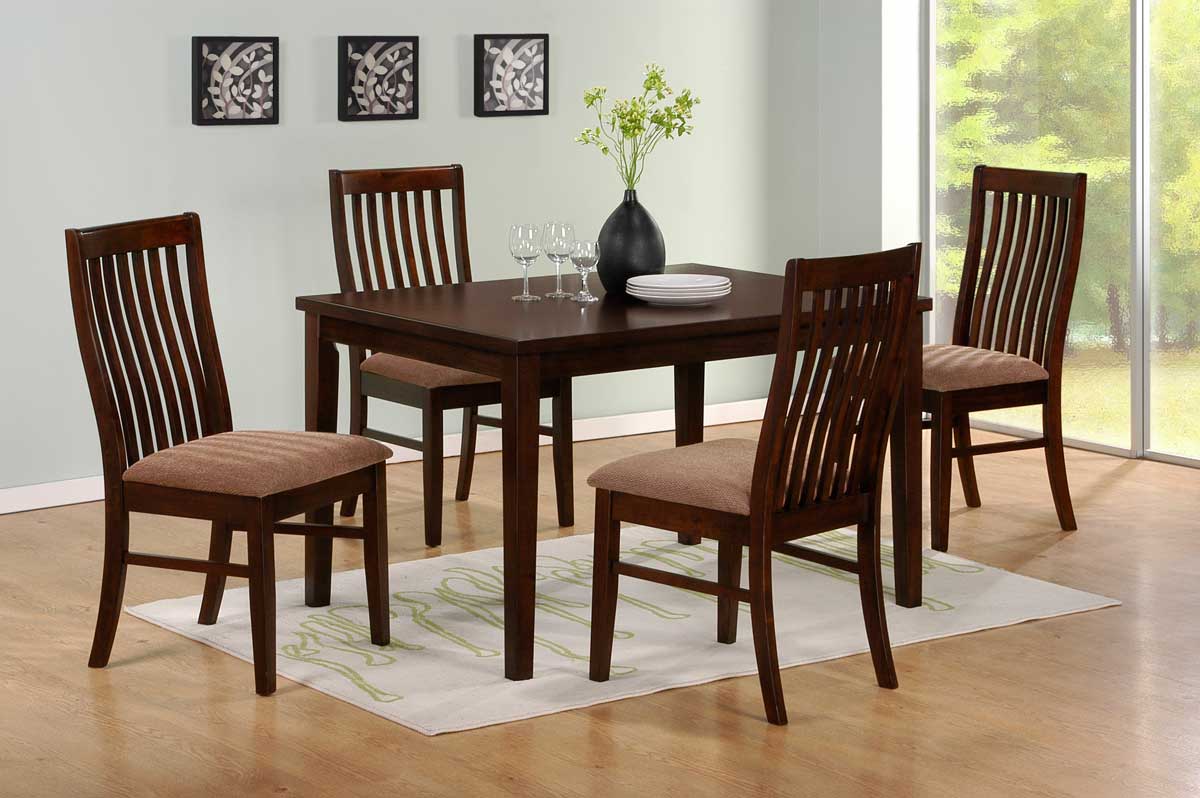 Homelegance Hale Dining Set B - Walnut Homelegance Hale Dining Set B - Walnut