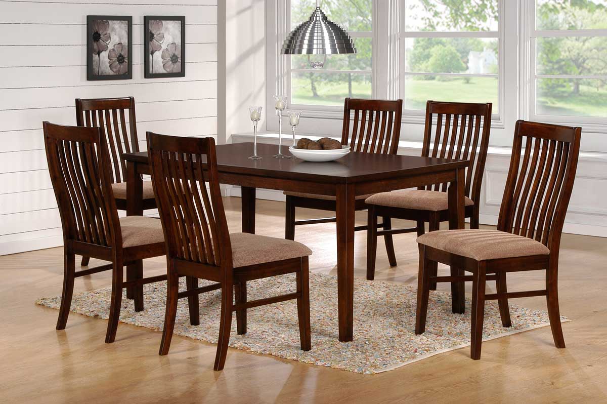 Homelegance Hale Dining Set D - Walnut Homelegance Hale Dining Set D - Walnut