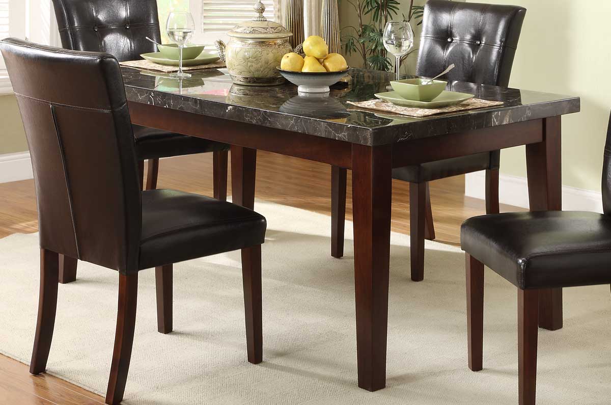 Homelegance Decatur Dining Table - Rich Cherry