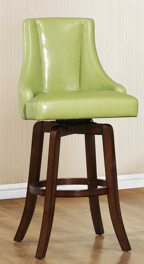 Homelegance Annabelle Swivel Pub Height Chair - Green