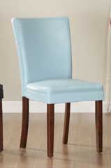 Homelegance Belvedere Side Chair - Sky Blue