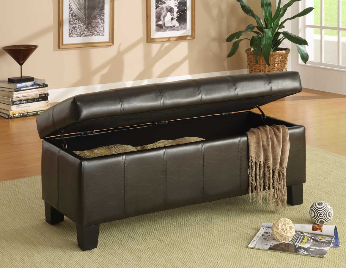 Homelegance Clair Top-Lift Storage Bench