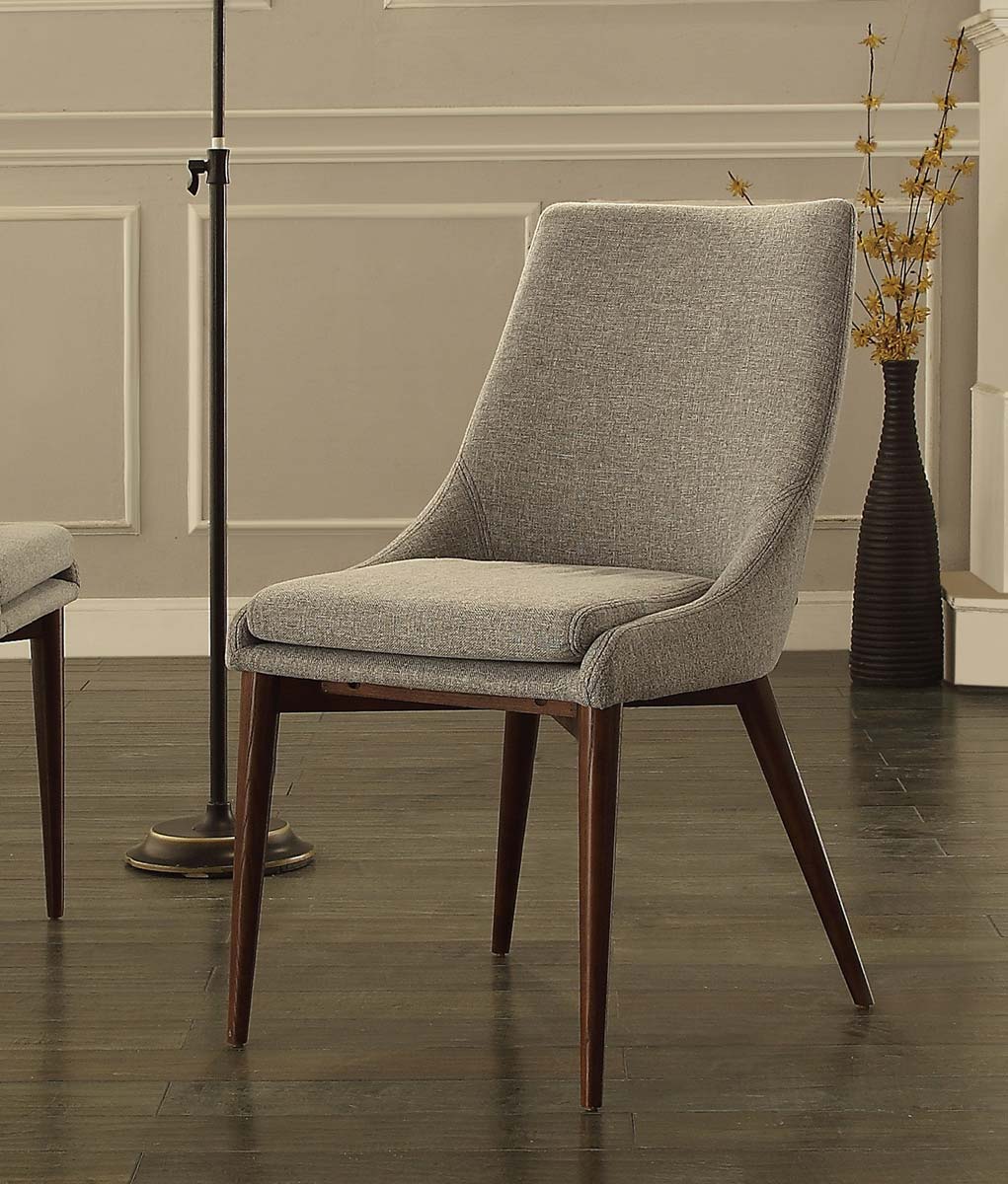 Homelegance Fillmore Side Chair - Cool Gray Fabric Homelegance Fillmore Side Chair - Cool Gray Fabric