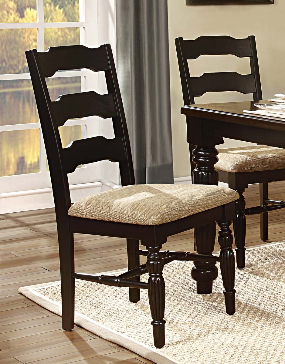 Homelegance Sutherlin Grove Side Chair - Beige Fabric