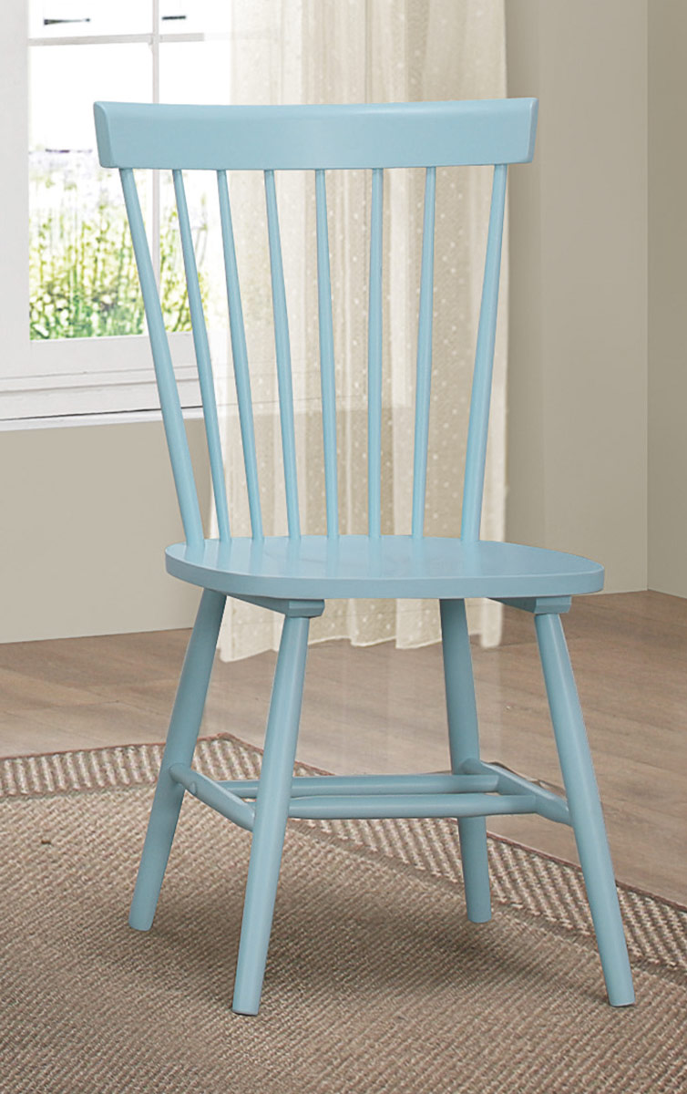 Homelegance April Side Chair - Pastel Blue