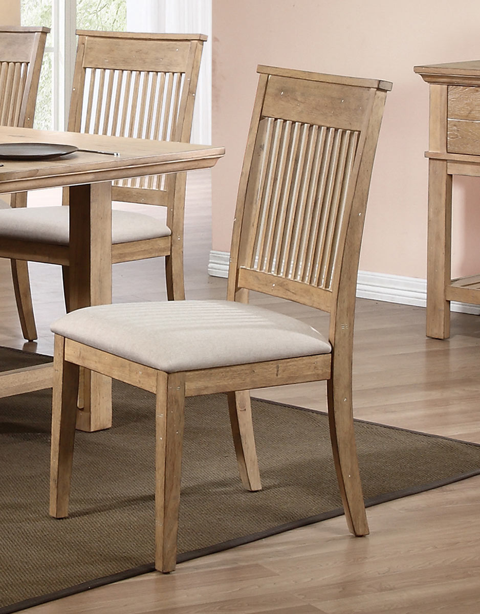 Homelegance Candace Side Chair - Natural
