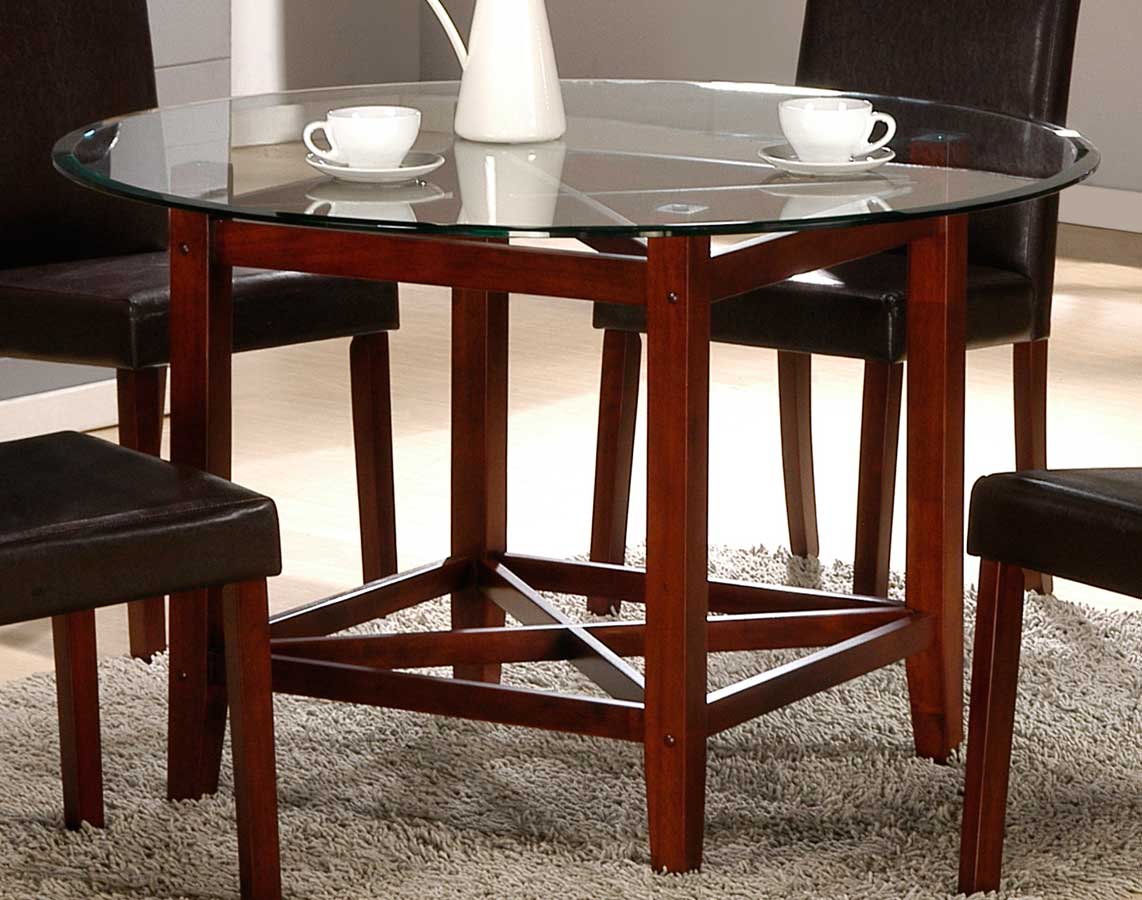 Homelegance Beyond Dining Table with Glass Top