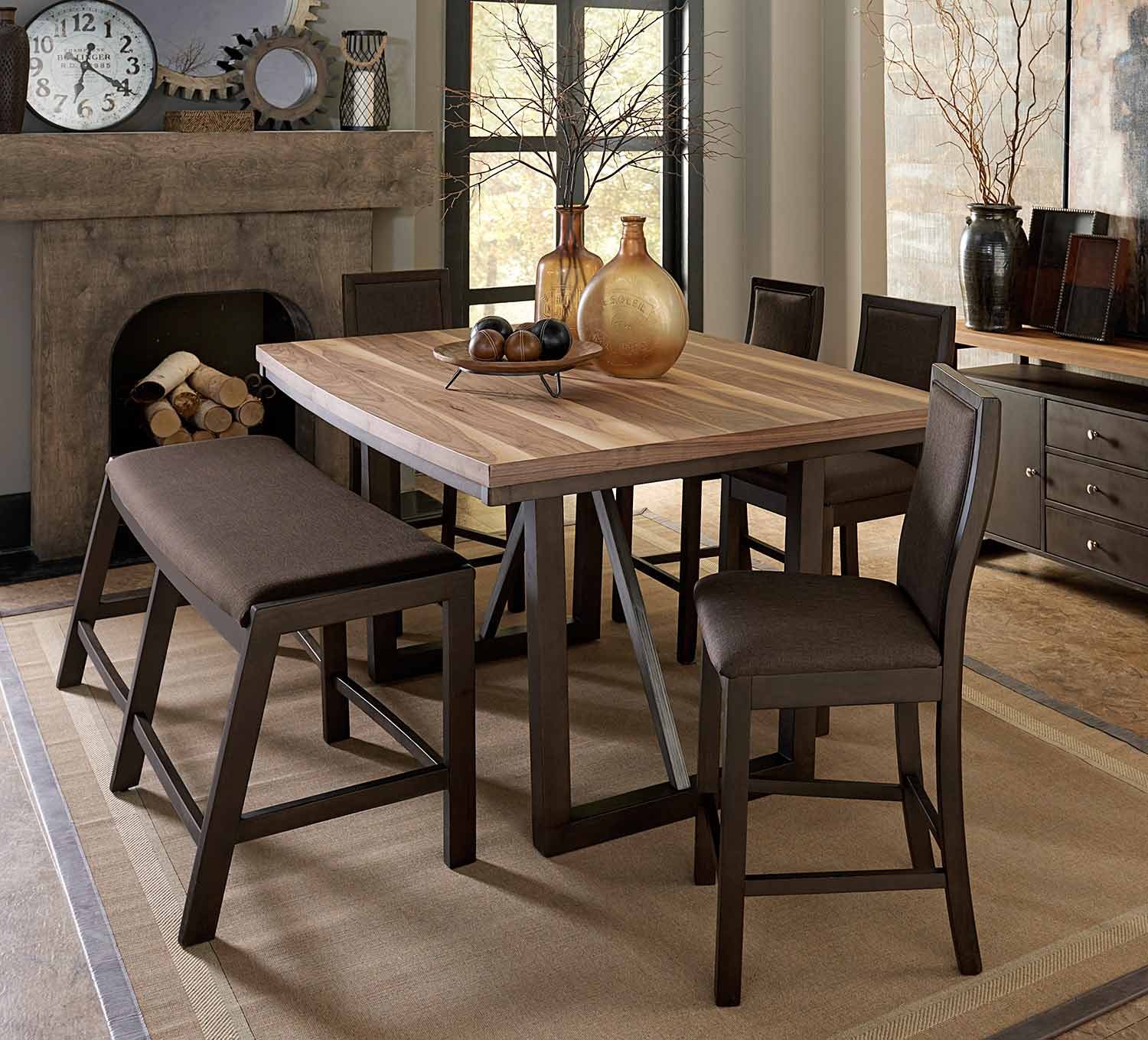 Homelegance Compson Counter Height Dining Set