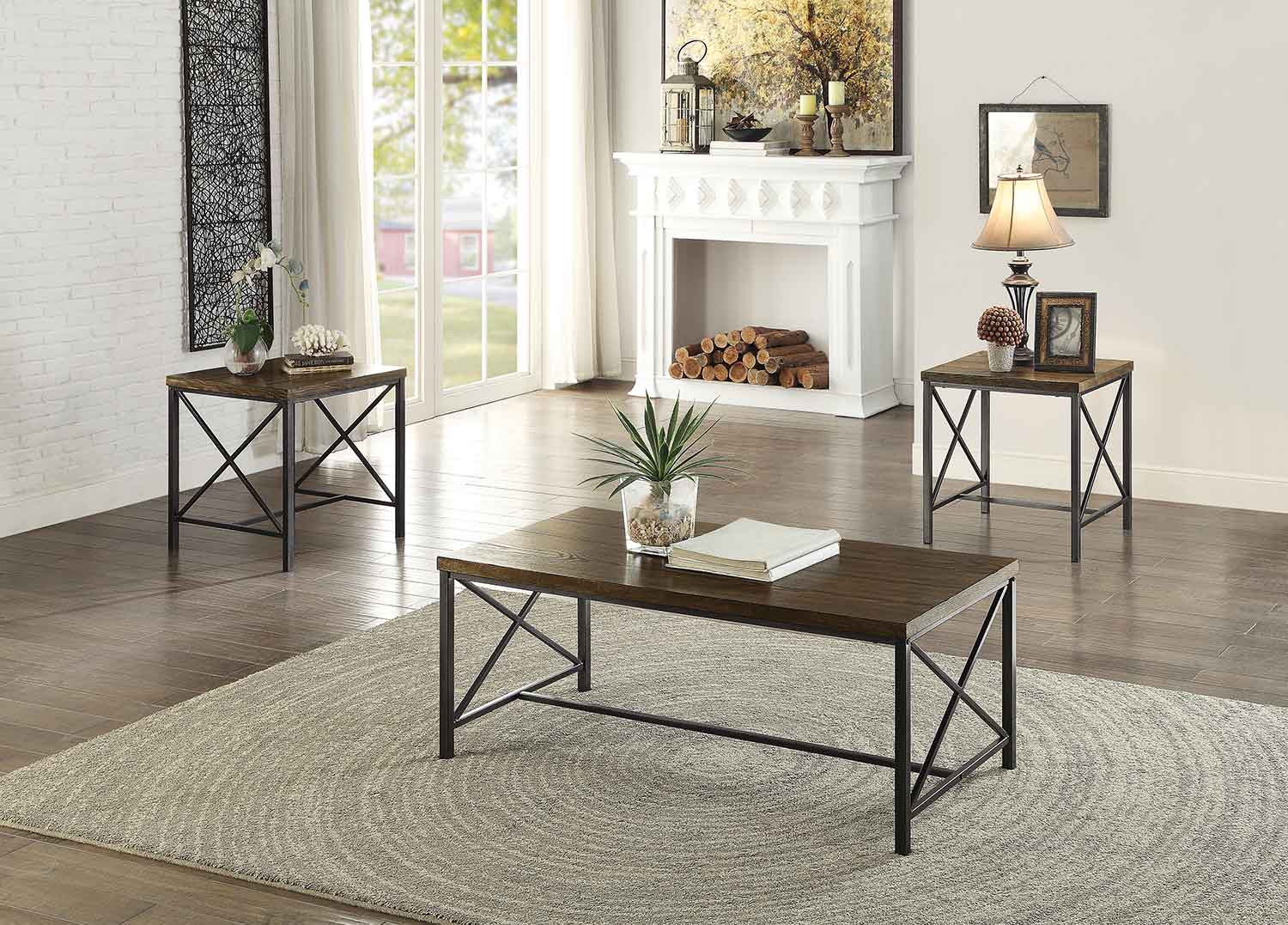 Homelegance Sage 3-Piece Occasional Tables Homelegance Sage 3-Piece Occasional Tables