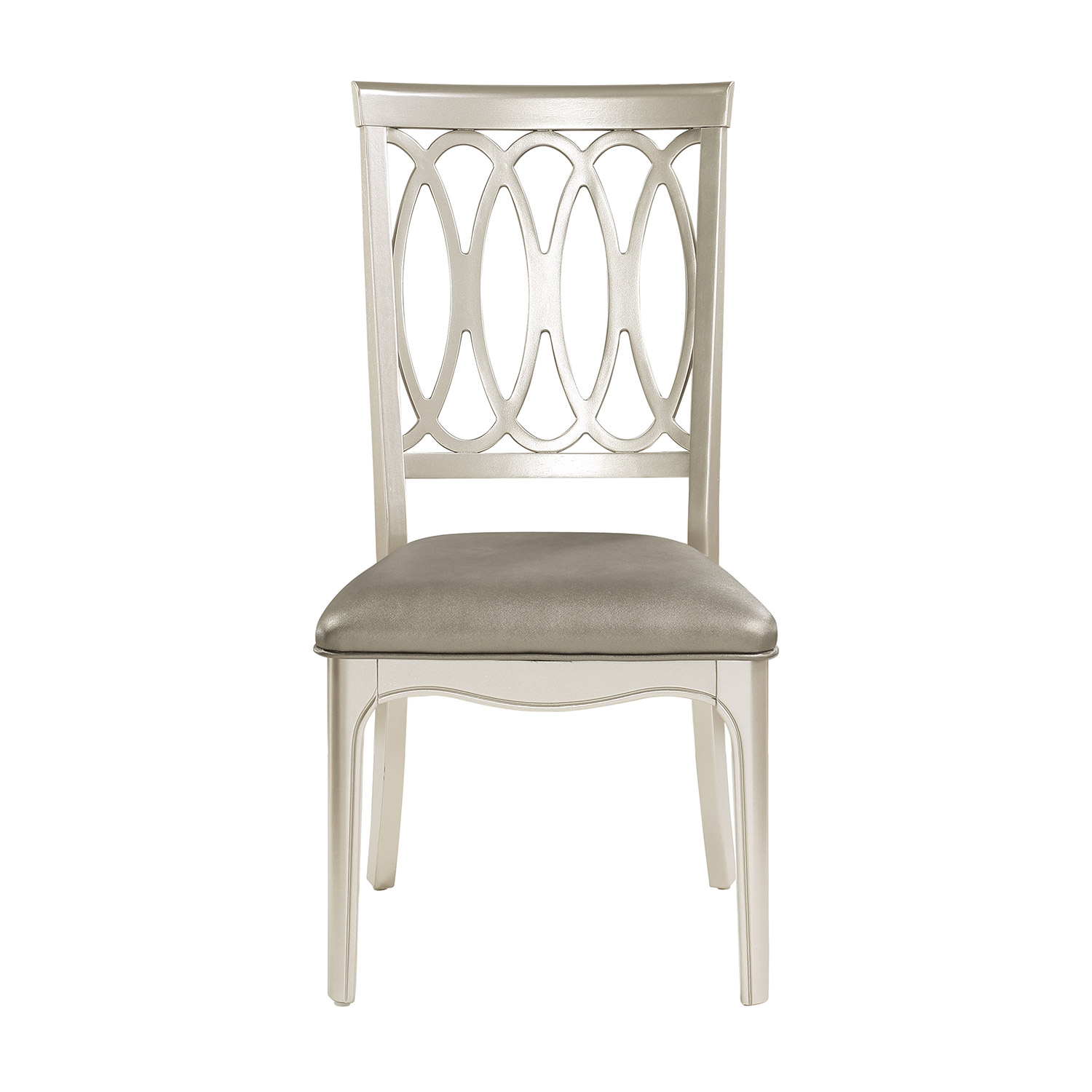 Homelegance Emmeline Side Chair - Silver