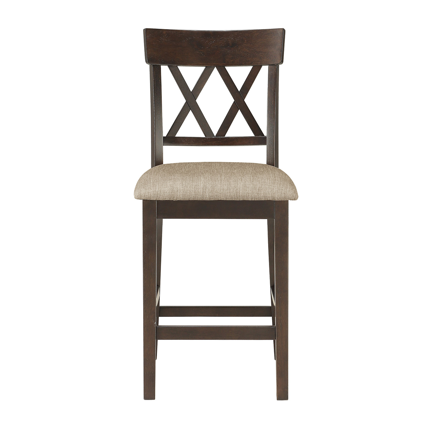 Homelegance Balin Counter Height Chair - Dark Brown