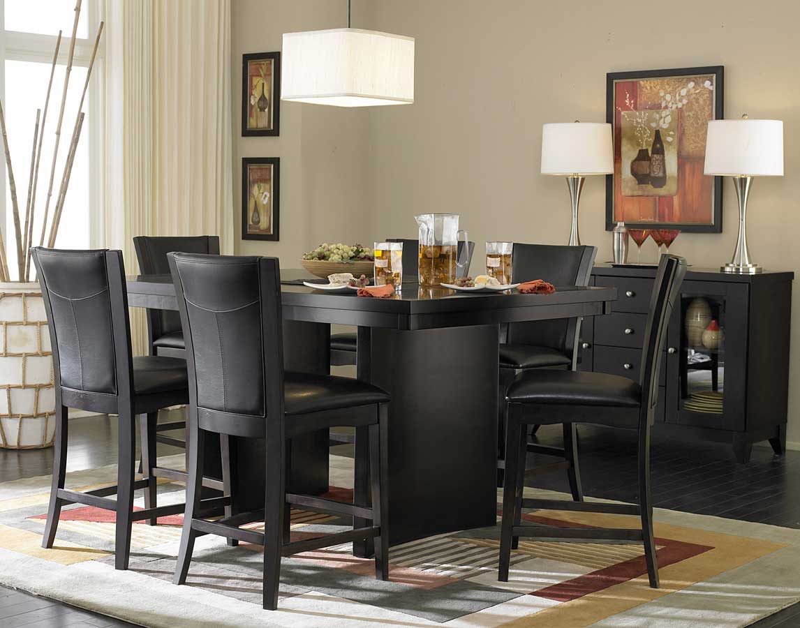 Homelegance Daisy Counter Height Dining, Tall Dining Room Table Sets