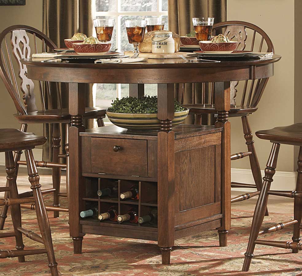 Homelegance Hutto Round Counter Height Dining Table