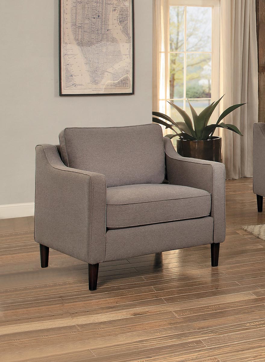 Homelegance Lotte Chair - Brown Fabric