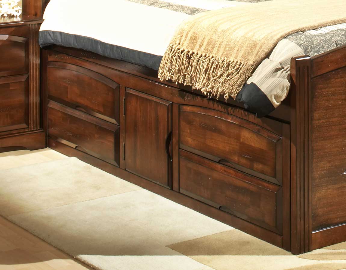 Homelegance Truckee Captains Bed with Understorage