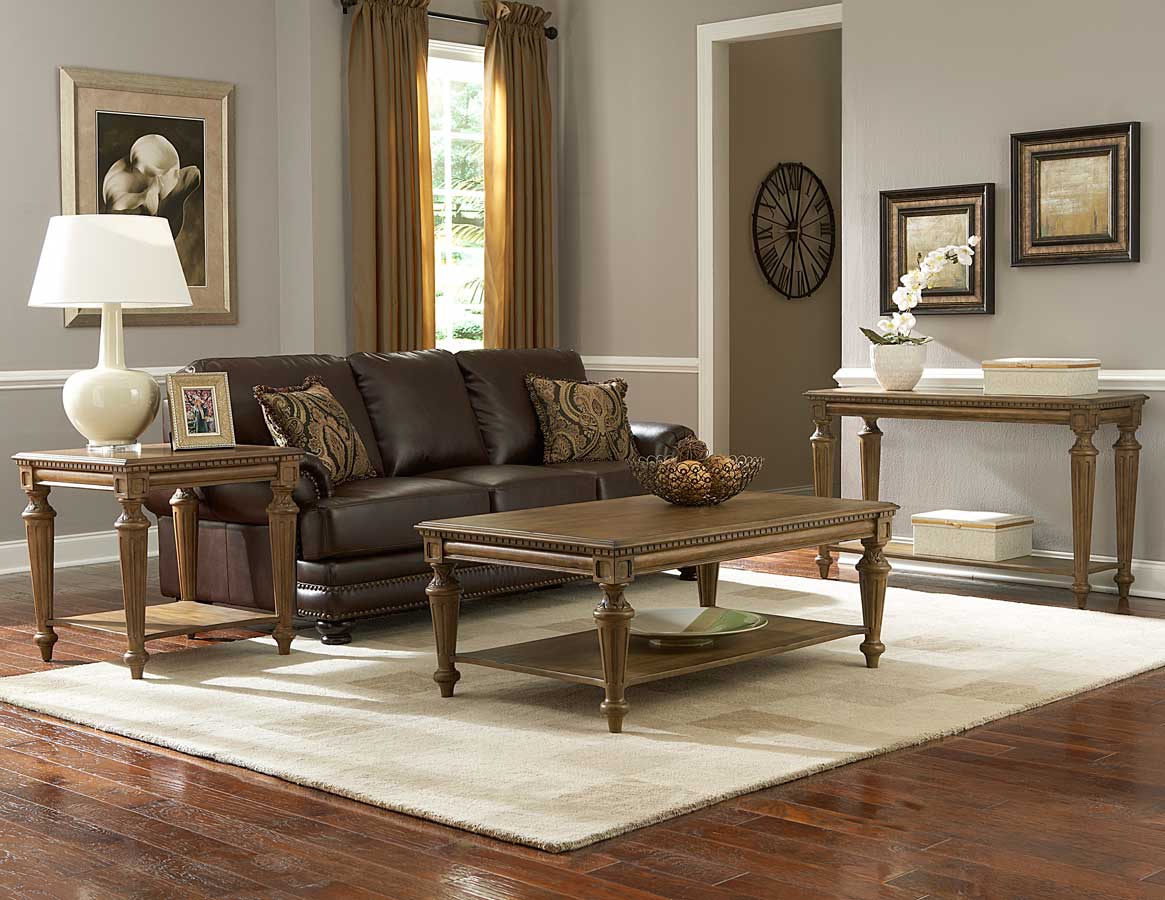 Homelegance Eastover Occasional Table Set - Neutral Gray Diftwood