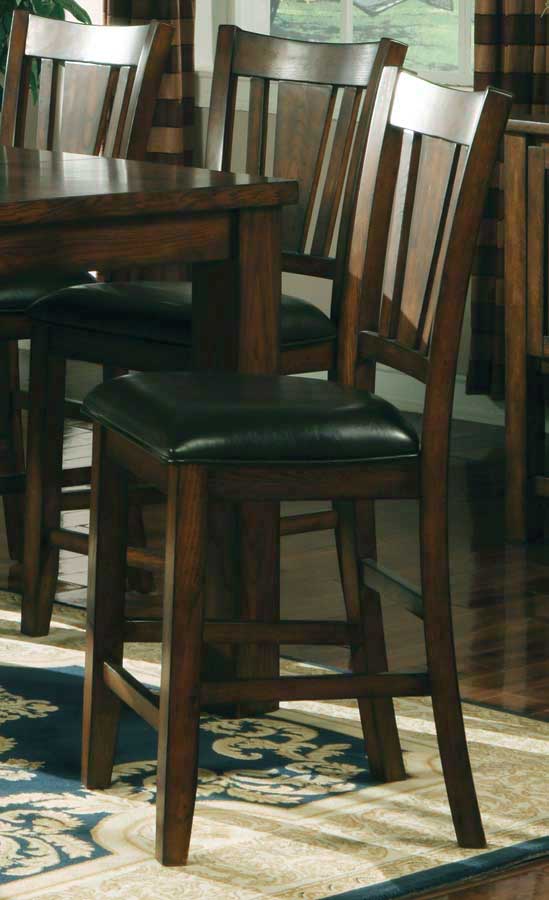 Homelegance Fusion Counter Height Chair-Dark Oak