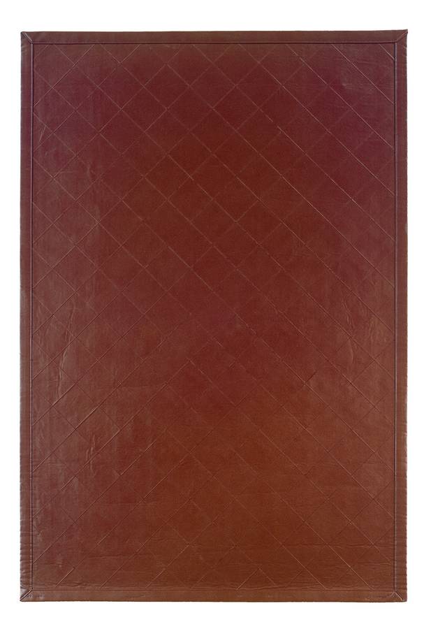 Art Leather - Diamond - Brown - Hellenic Rug Art Leather - Diamond - Brown - Hellenic Rug