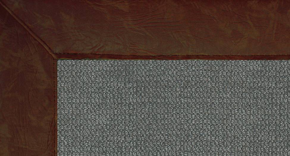 Athena - Charcoal-Brown Leather - Hellenic Rug Athena - Charcoal-Brown Leather - Hellenic Rug