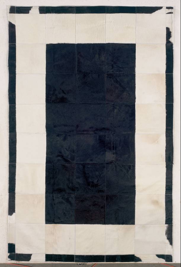 Cow Hide Patchwork - Black-White - Hellenic Rug Cow Hide Patchwork - Black-White - Hellenic Rug