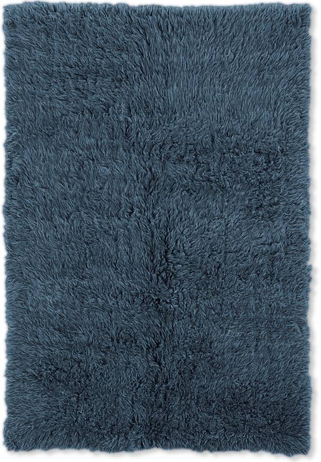 3A Flokati - Denim Blue - Hellenic Rug 3A Flokati - Denim Blue - Hellenic Rug