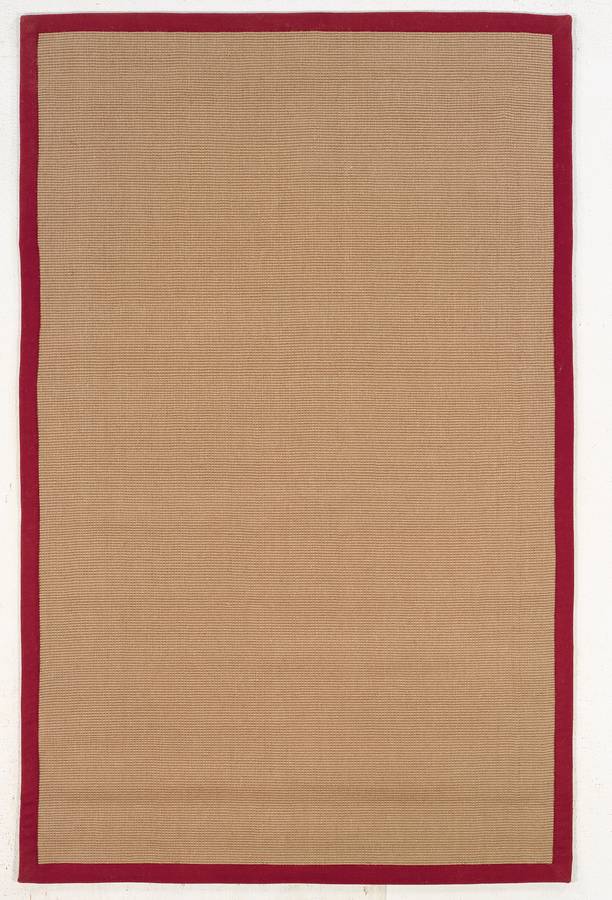 Jute - Red - Red - Hellenic Rug Jute - Red - Red - Hellenic Rug
