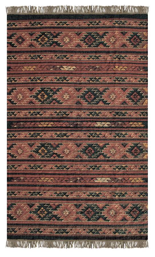 Antique Kilim - Teton - Charcoal-Muddy Clay - Hellenic Rug Antique Kilim - Teton - Charcoal-Muddy Clay - Hellenic Rug