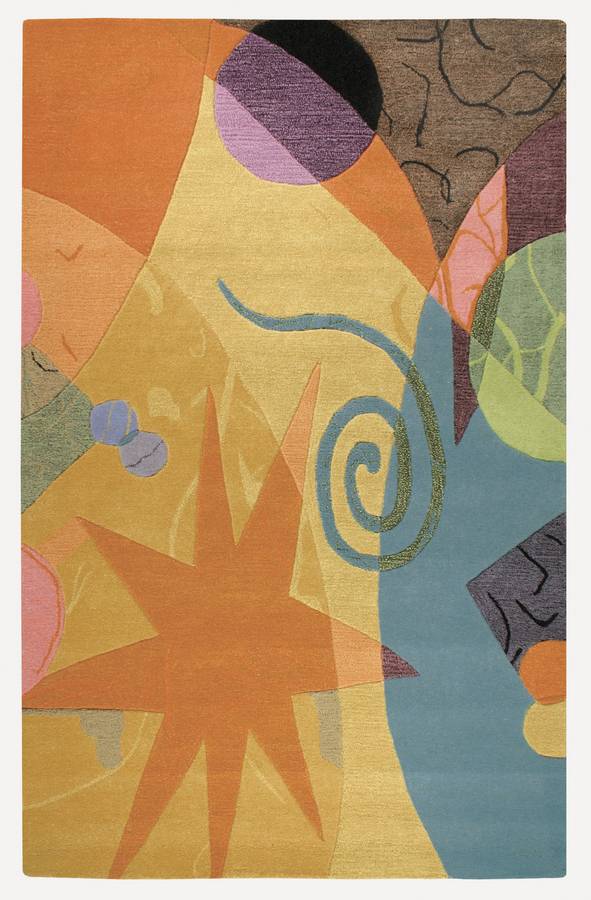 Kontempo - Shapely - Yellow-Orange - Hellenic Rug Kontempo - Shapely - Yellow-Orange - Hellenic Rug