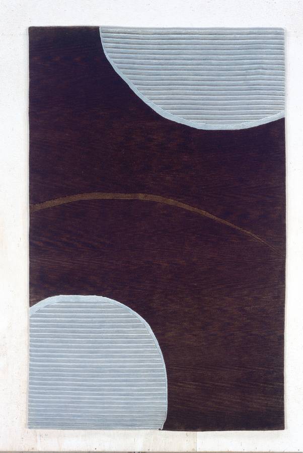 Maz 2000 - Amsterdam - Chocolate-Pale Blue - Hellenic Rug Maz 2000 - Amsterdam - Chocolate-Pale Blue - Hellenic Rug