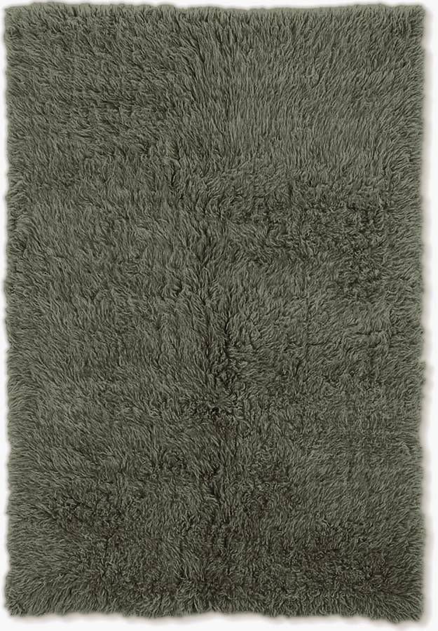 New Flokati - Olive - Olive - Hellenic Rug New Flokati - Olive - Olive - Hellenic Rug
