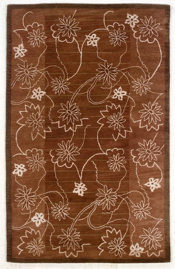 Palermo - Mingled Blossom - Burnt Orange - Hellenic Rug Palermo - Mingled Blossom - Burnt Orange - Hellenic Rug