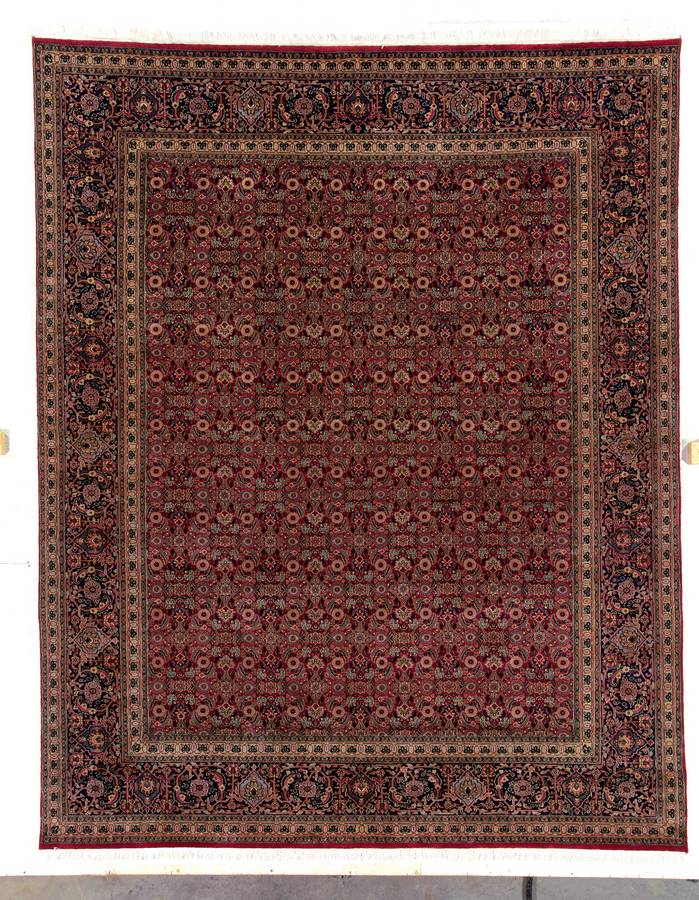 Private Reserve - Isphahan - Rust-Navy - Hellenic Rug Private Reserve - Isphahan - Rust-Navy - Hellenic Rug