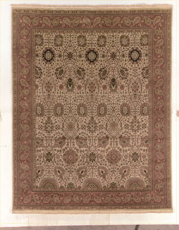 Private Reserve - Tabriz - Beige-Terracotta - Hellenic Rug Private Reserve - Tabriz - Beige-Terracotta - Hellenic Rug