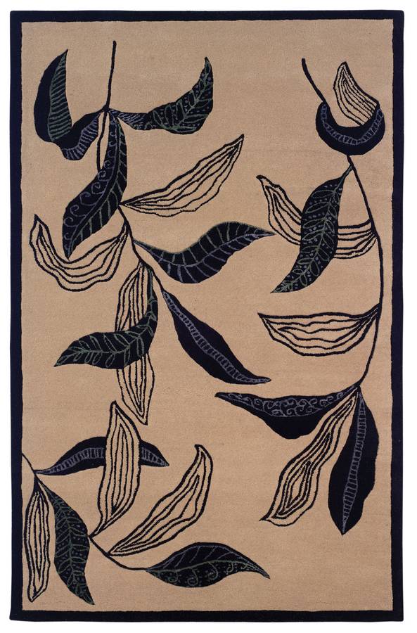Rain Forest - Tropical Fern - Sage-Brown - Hellenic Rug Rain Forest - Tropical Fern - Sage-Brown - Hellenic Rug