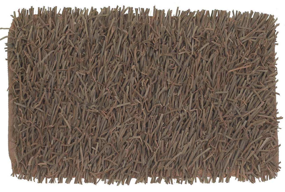 Shag Leather - Brown - Brown - Hellenic Rug Shag Leather - Brown - Brown - Hellenic Rug