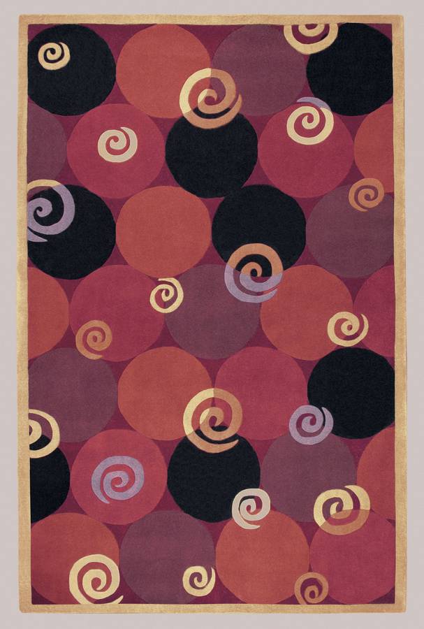 Torino - Blotter - Burgundy-Beige - Hellenic Rug Torino - Blotter - Burgundy-Beige - Hellenic Rug