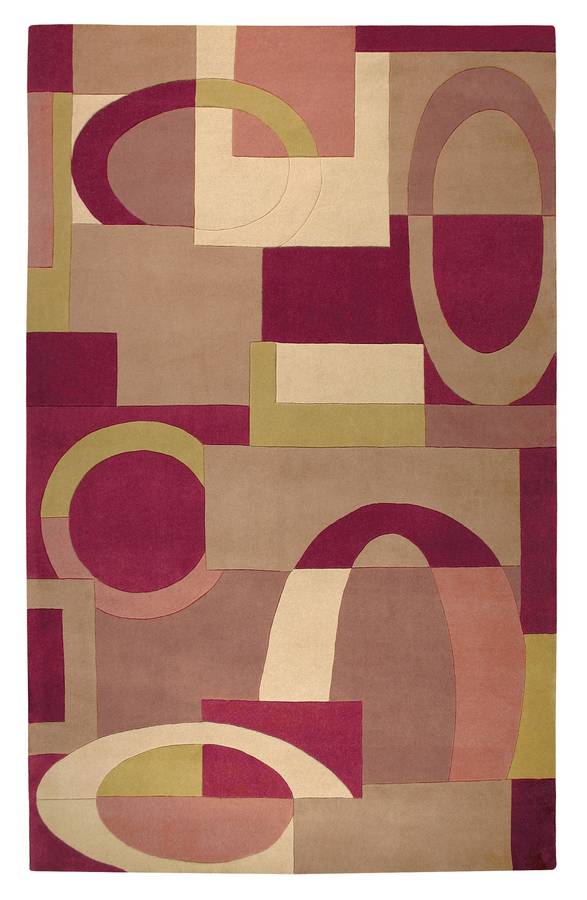 Torino - Conceptual - Burgundy-Beige - Hellenic Rug Torino - Conceptual - Burgundy-Beige - Hellenic Rug