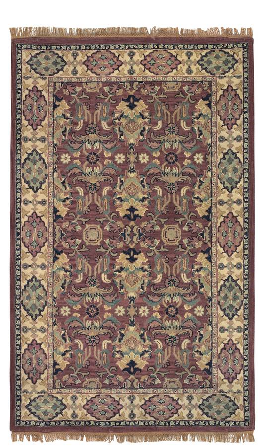 Wonders of the World - Oushak - Rust-Beige - Hellenic Rug Wonders of the World - Oushak - Rust-Beige - Hellenic Rug