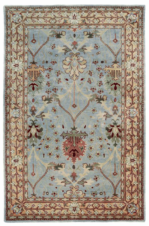 Wonders of the World - Tree of Life - Ice Blue-Beige - Hellenic Rug Wonders of the World - Tree of Life - Ice Blue-Beige - Hellenic Rug