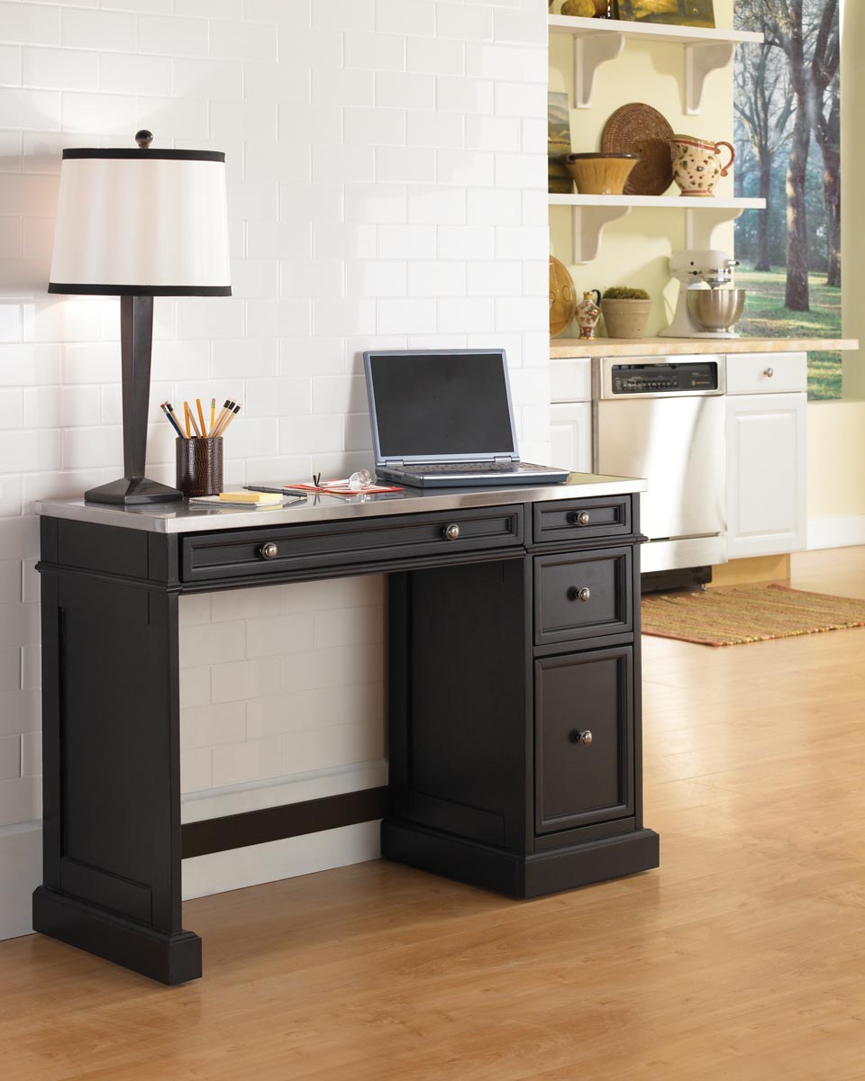 Home Styles Traditions Utility Desk - Black