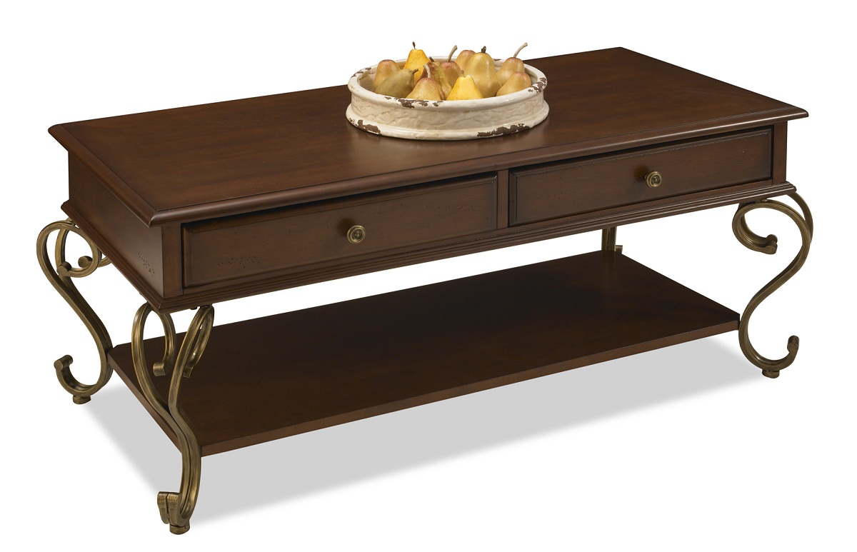 Home Styles St. Ives Cocktail Table - Cinnamon Cherry