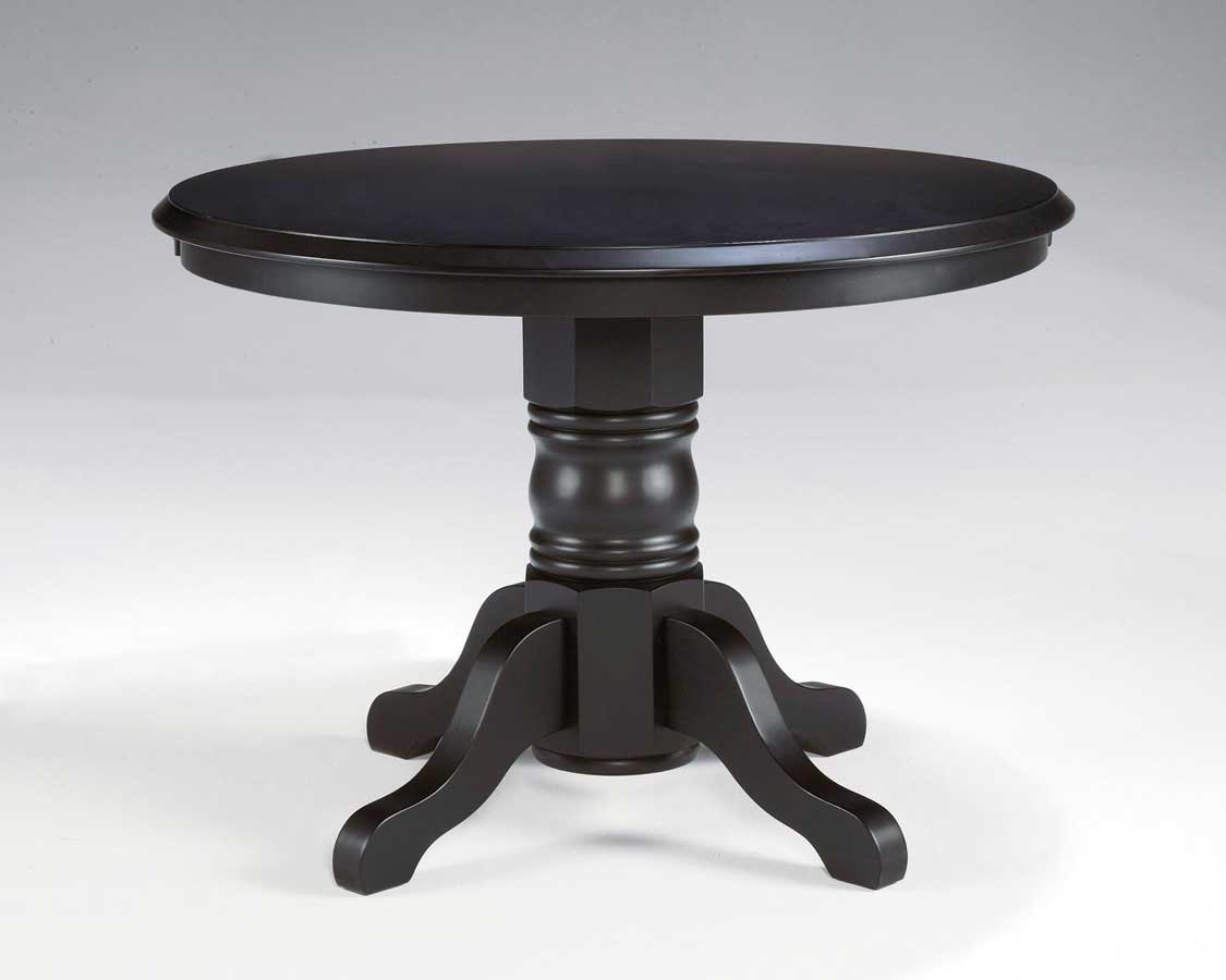 Home Styles Round Pedestal Dining Table - Black