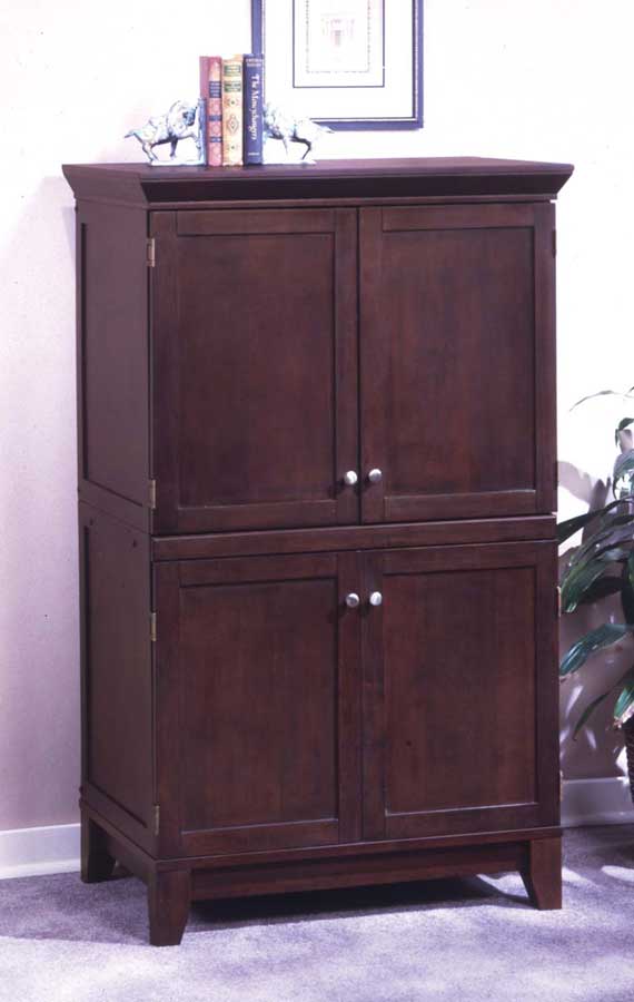 Home Styles Computer Armoire - Coffee