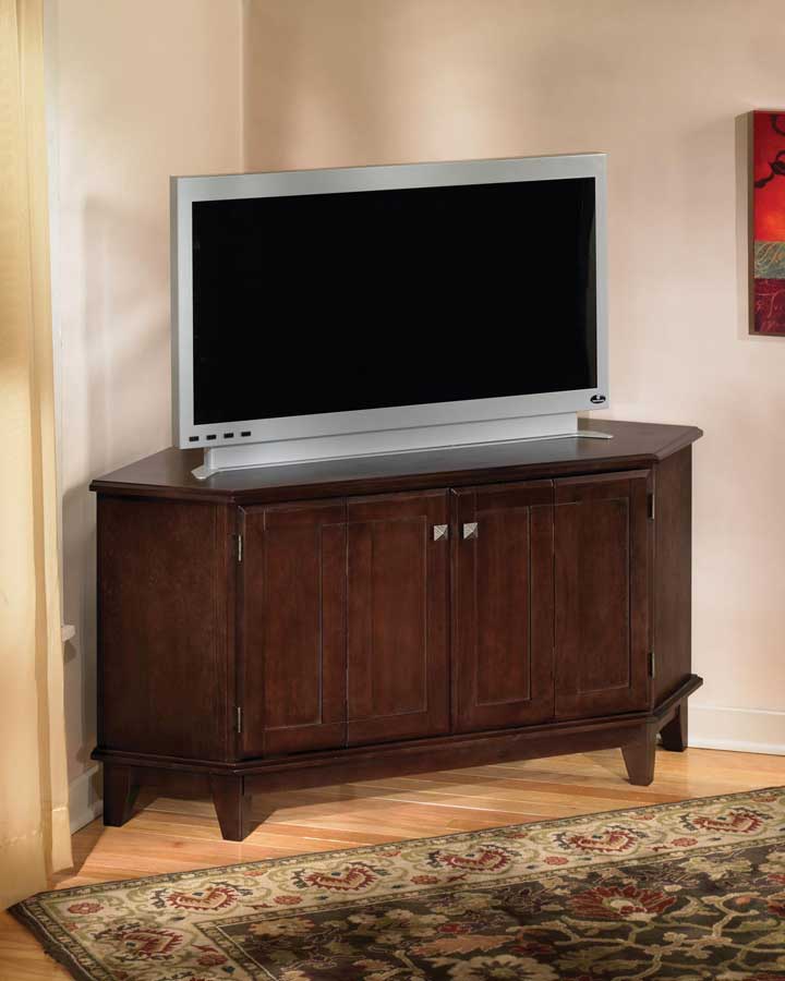 Home Styles Corner TV Stand - Coffee